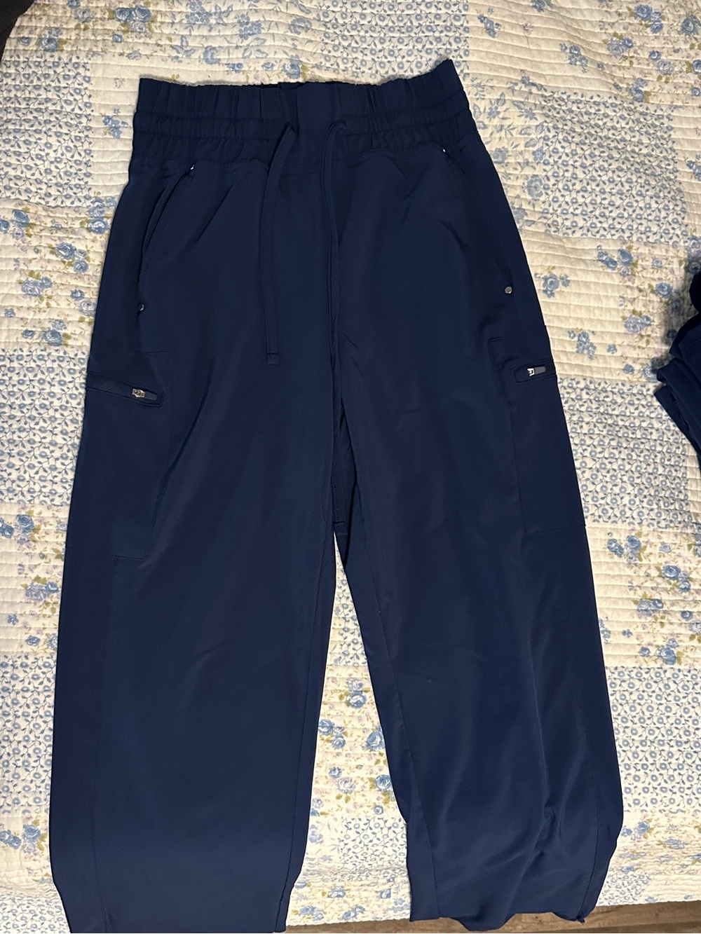 Navy scrub pants